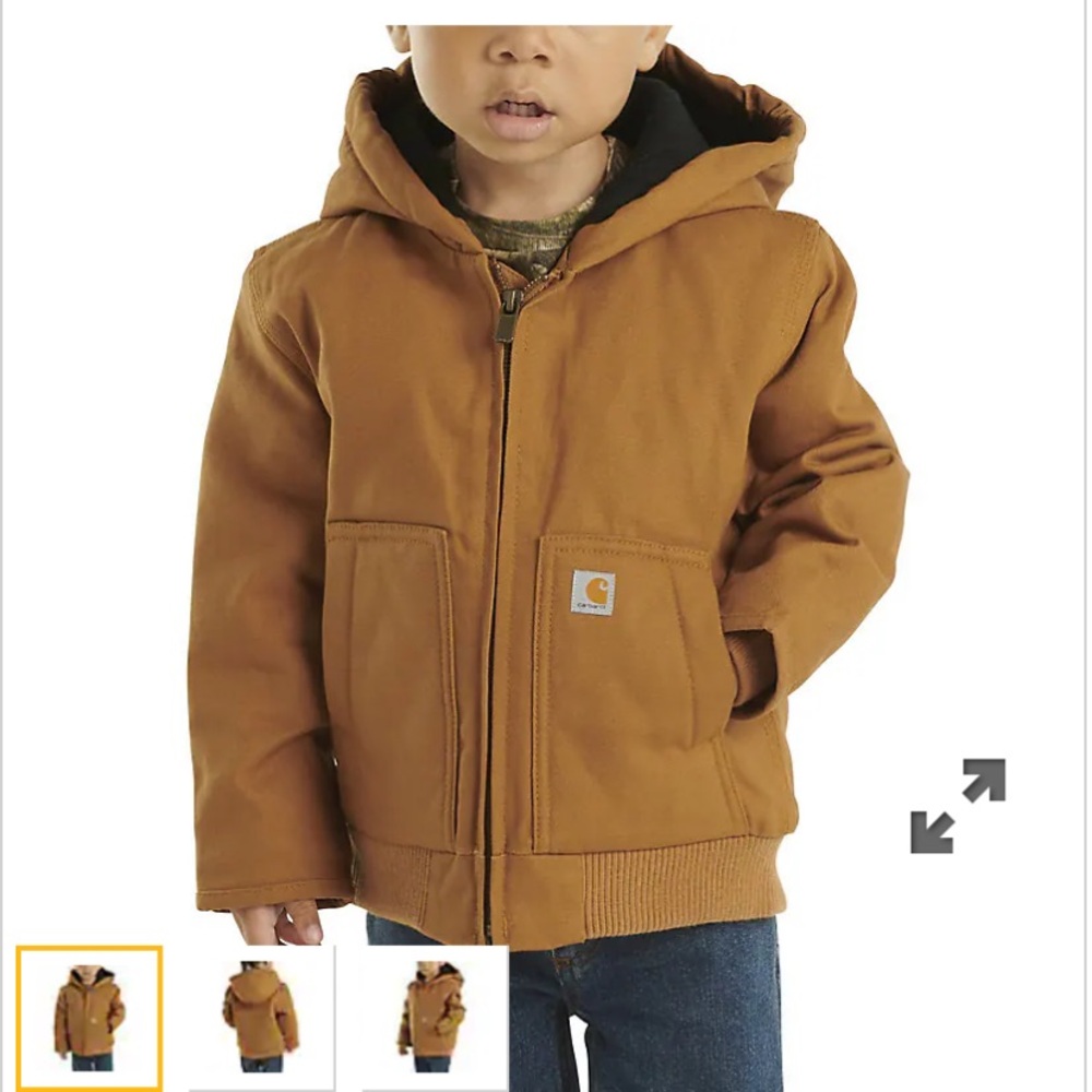 Carhartt Brown Quilted Jacket